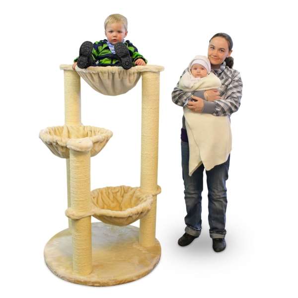 Kratzbaum Maine Coon Akropolis - Beige