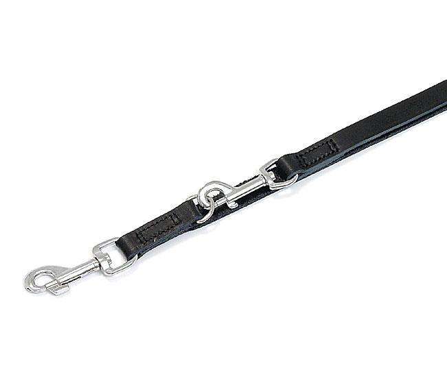 Karlie RONDO Führleine genäht - Schwarz - 18 mm, 200 cm