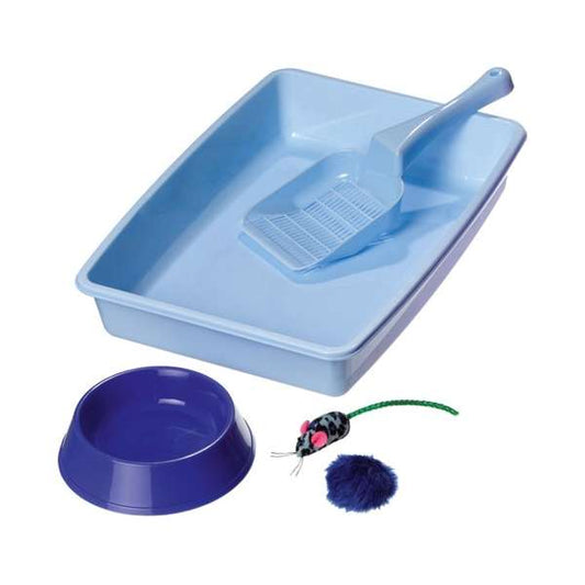 Karlie Kitty Kidz Starter-Set - Hellblau