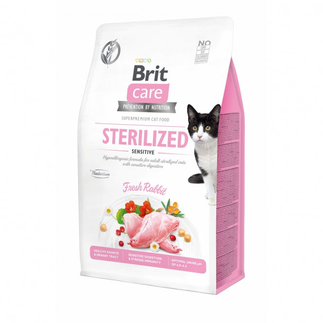 Brit Care Cat Grain-Free - Sterilized - Sensitive - 2kg