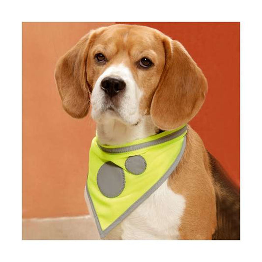 Karlie Safety Dog Sicherheitshalstuch - Gelb - 38-50cm / 25mm
