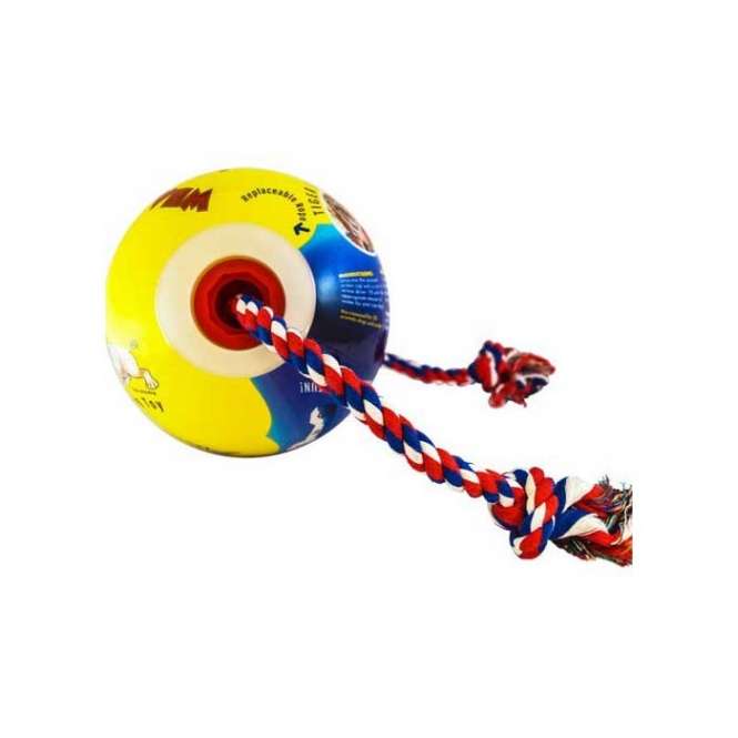 Tuggo Mini Ball - 7 Inch (ca. 17 cm) - von Tigern getestet! - Glow in the Dark