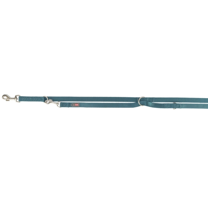 Trixie Premium Verlängerungsleine - petrol - 2,00 m/15 mm