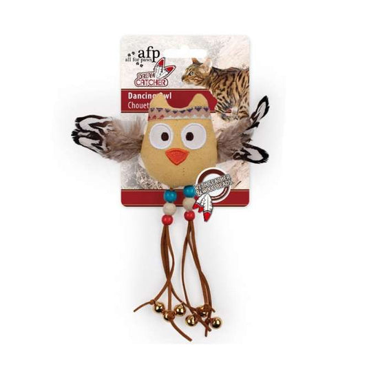 All for Paws Dreams Catcher Dancing Owl Katzenspielzeug