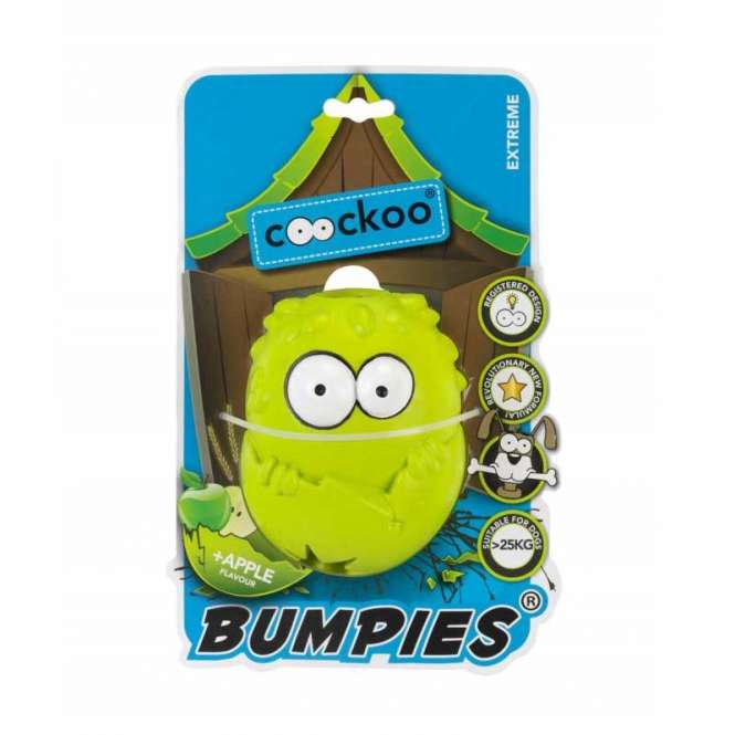 Coockoo Bumpies Extreme mit Aroma - für Hunde bis 27kg - Apple