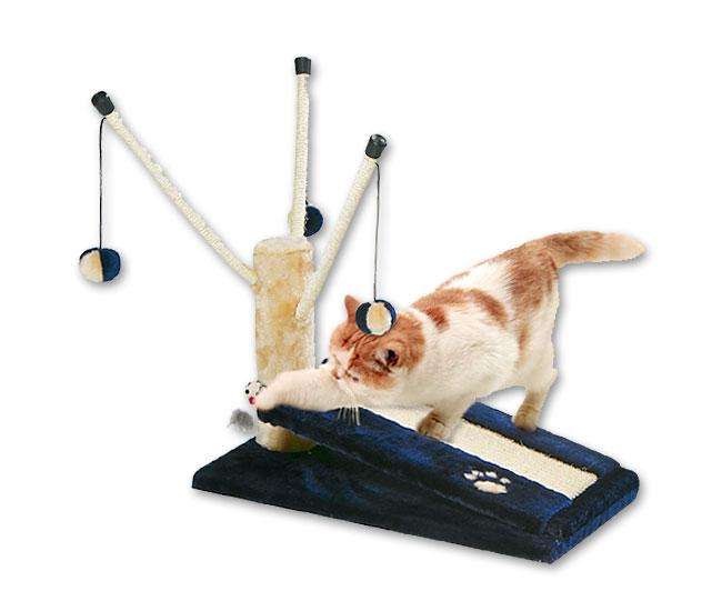 Karlie TREND LINE Kratzbaum KITTY KIDZ 1 - Blau