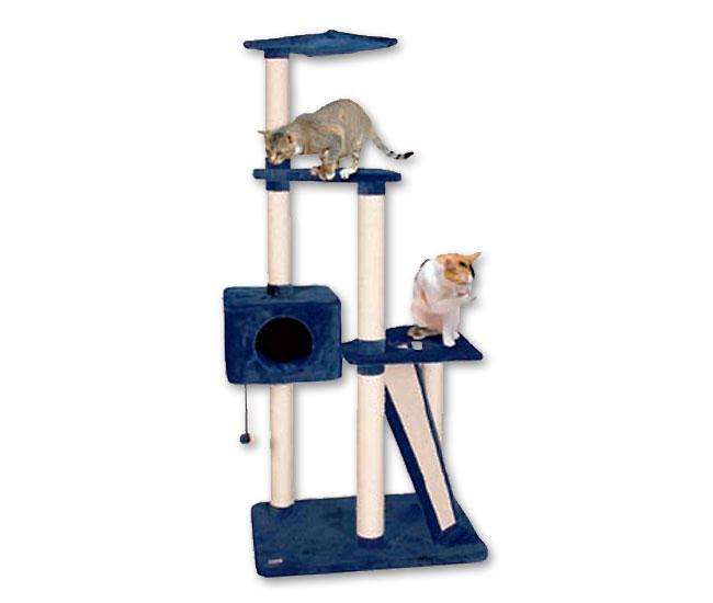 Karlie HIGH LINE Kratzbaum MERLIN - Blau