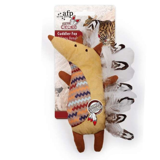 All for Paws Dreams Catcher Cuddler Fox Katzenspielzeug