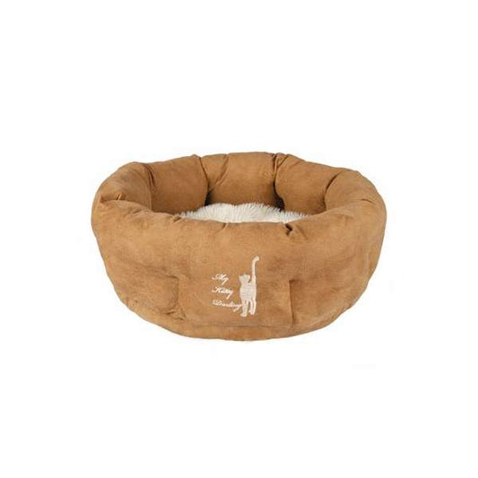 Trixie Kuschelbett Kitty Darling - Hellbraun/Creme