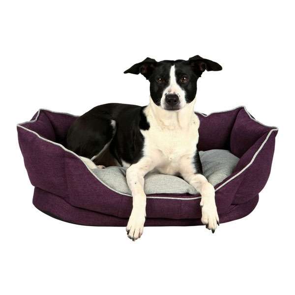 Trixie Bett Pyra - Lila/Grau - 55 x 42 cm