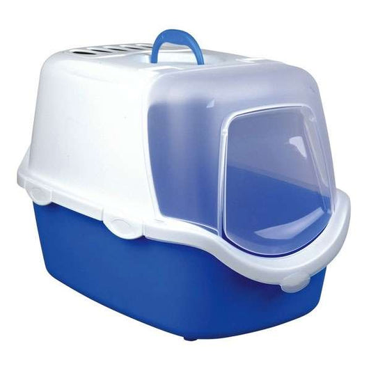 Trixie Katzentoilette Vico Easy Clean - blau/weiß