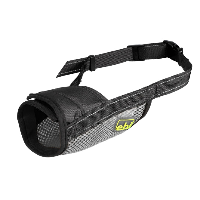 EBI Netz-Maulkorb - schwarz - M - 15-36cm / Ø17-21cm