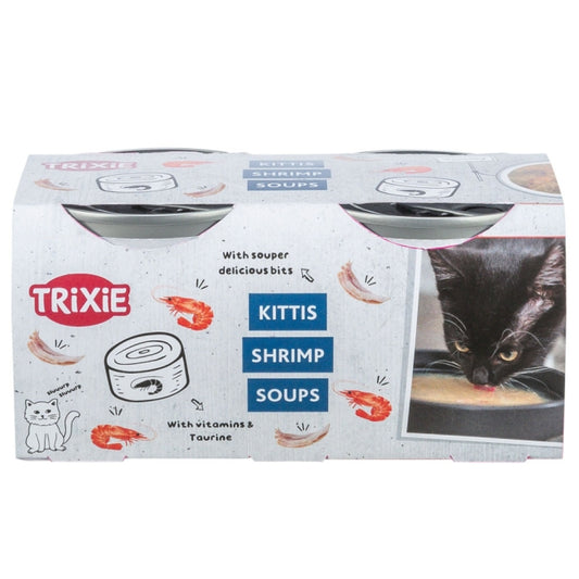 Trixie Kittis Shrimp Soup - 4 × 80 g