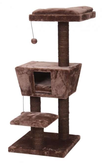 EBI Kratzbaum Trend New Jersey - Dunkelbraun