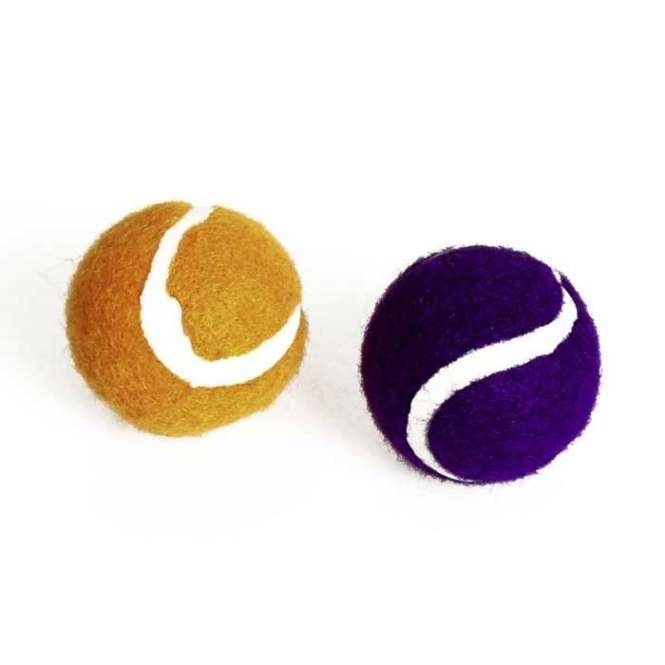 Karlie Flamingo Mini Tennisbälle mit Glocke - 2 Stück