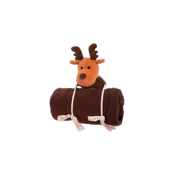 Karlie Xmas-Set Plüschtier mit Decke 70 x 95 cm - Elch