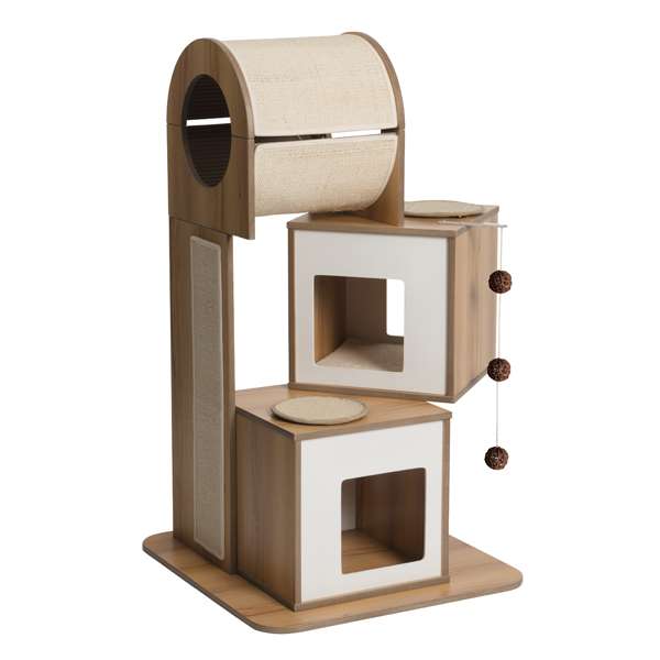 Vesper Kratzbaum V-Tower - Walnuss