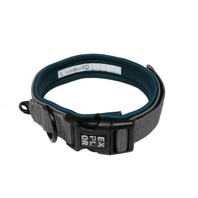 Duvoplus EXPLOR Ultimate Fit Comfy Halsband Classic - petrol blue - XL - 52-61cm