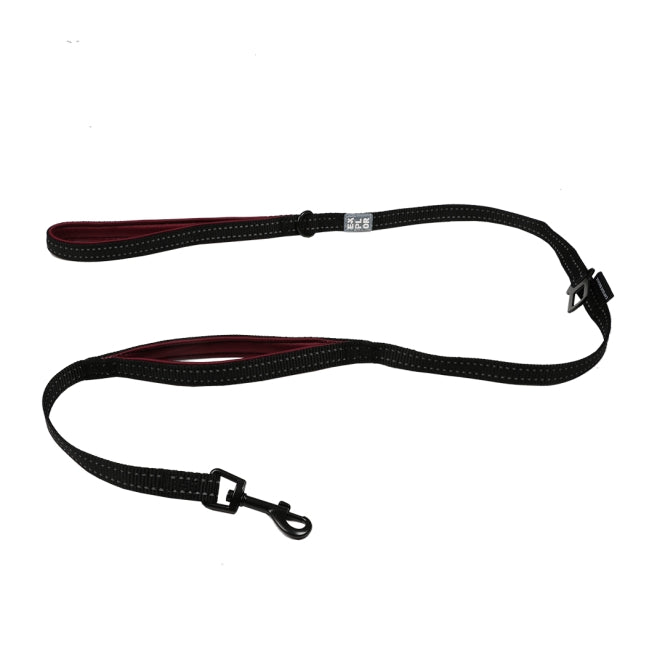 Duvoplus EXPLOR Ultimate Fit On-The-Road-Leine Fashion - plum purple - 130cm - 25mm