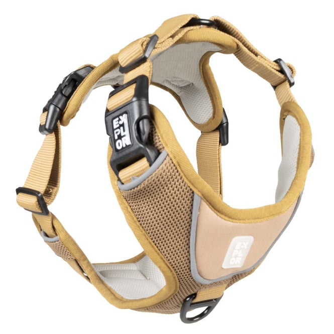 Duvoplus EXPLOR Ultimate Fit No-Pull-Geschirr - honey gold - S - 35-45cm - 40-52cm