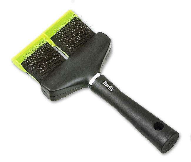 Karlie Two in One Zupfbürste mit weichem Pad - Groß