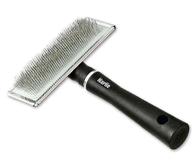 Karlie Softzupfbürste für krauses Fell - Groß