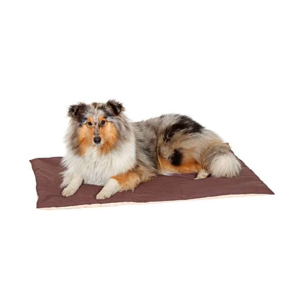 Karlie Doc Bed - Kochfeste Liegedecke, Beige-Braun - 145 x 100 cm