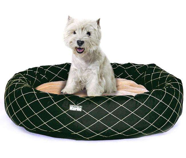 Karlie SUPER DELUXE Liegebett - Schwarz, Rund - 50 cm