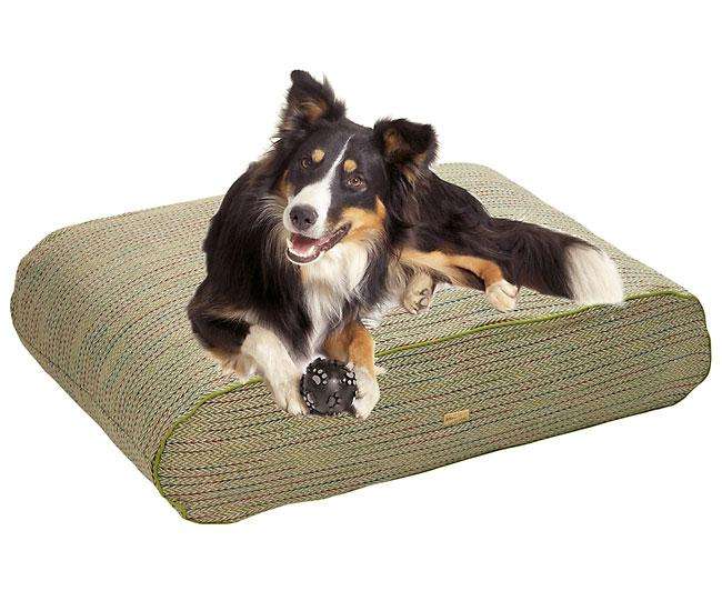 Karlie COTTAGE LINE Liegekissen - Eckig, Grün - 80 x 55 cm