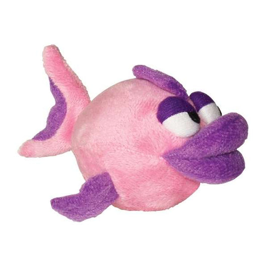 DOGIT Plüsch-Fisch mit Ball - S - 6 cm