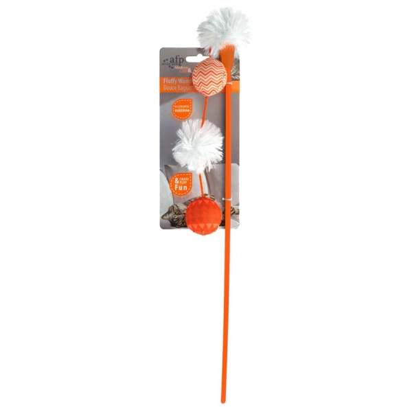 All for Paws Modern Cat Katzenangel Fluffy Wand