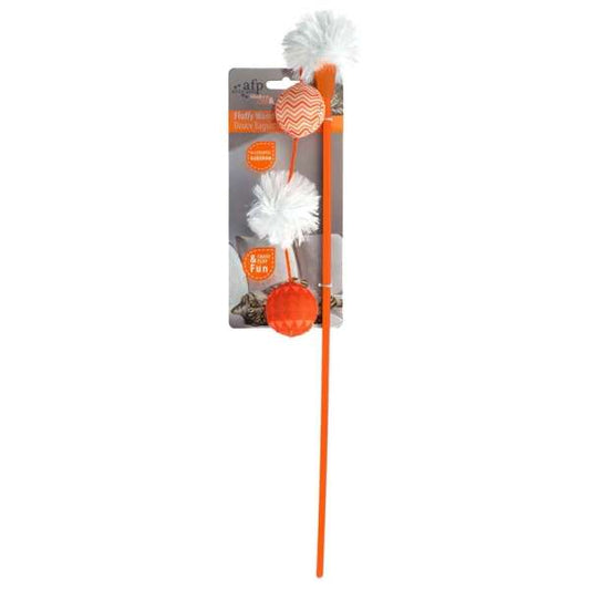 All for Paws Modern Cat Katzenangel Fluffy Wand