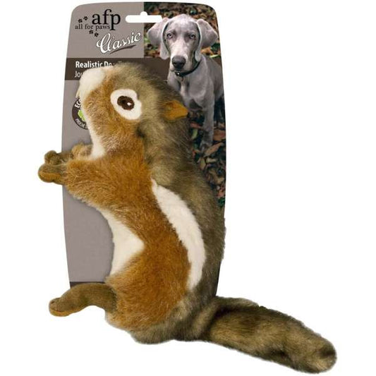 All for Paws Streifenhörnchen mit Squeeker - Small