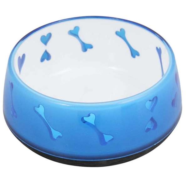 All for Paws Hundenapf Dog Love Bowl - Blau - 300 ml