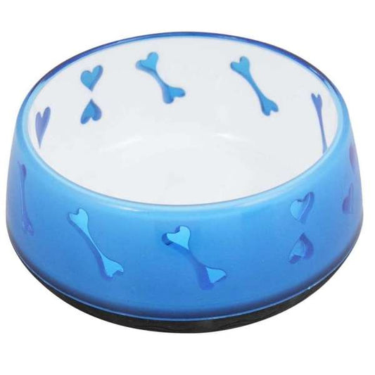 All for Paws Hundenapf Dog Love Bowl - Blau - 300 ml