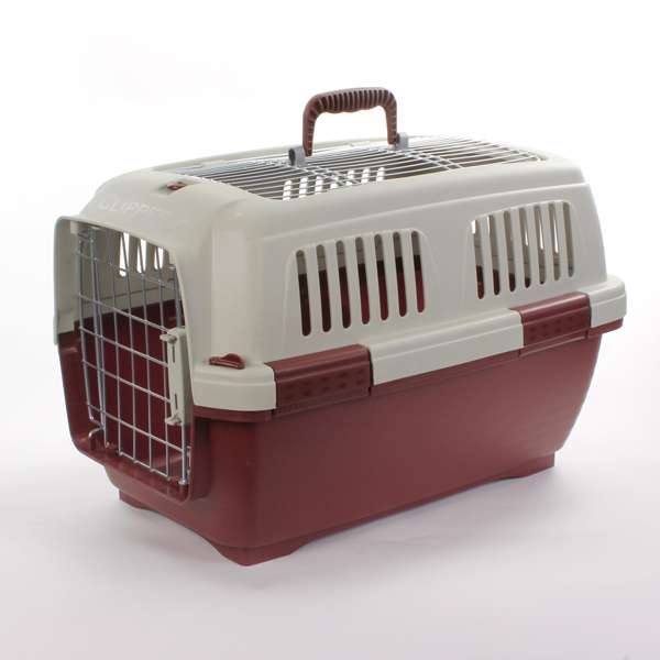 Marchioro Transportbox Clipper Aran 2 - bordeaux/grau-beige