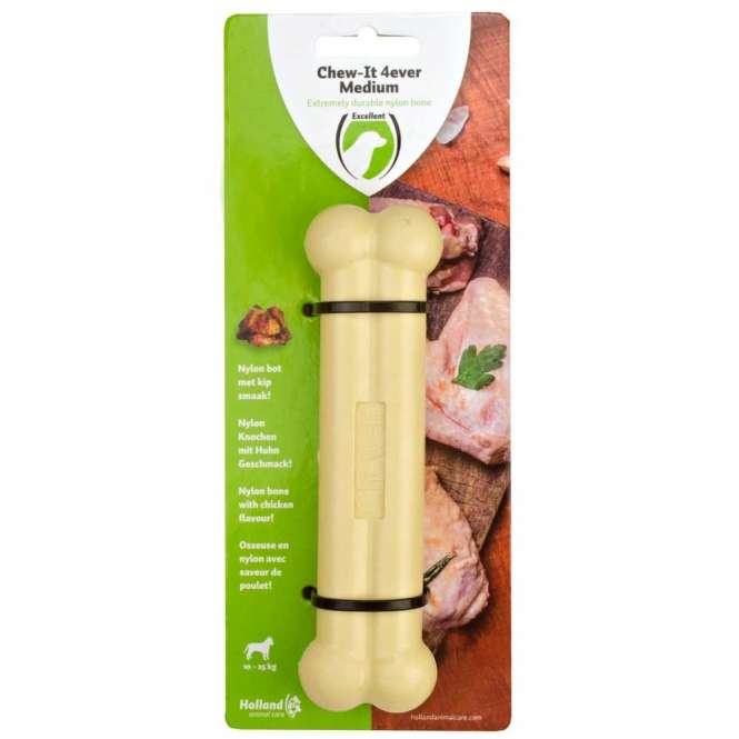 Chew-it 4ever Nylonknochen mit Huhngeschmack - Medium