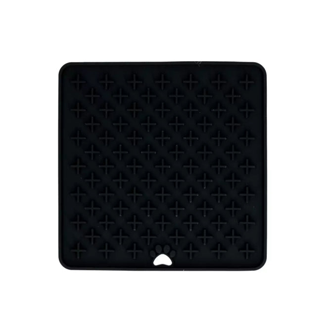 Lick Mat Cross - grau