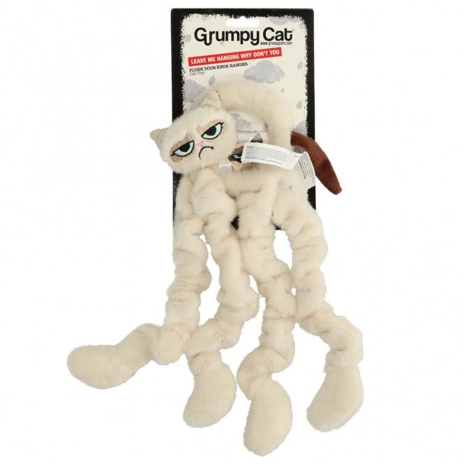 Grumpy Cat Plush Doorknob Hanger - Katzenspielzeug für Türklinke