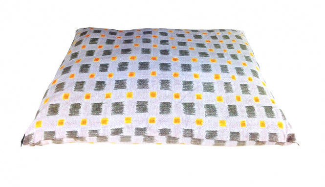 CARBONE Hundekissen Sacco, 70 x 100 cm - Quadrate-grau