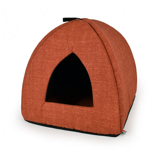 CARBONE Katzenhöhle Pyramide - Rost-rot
