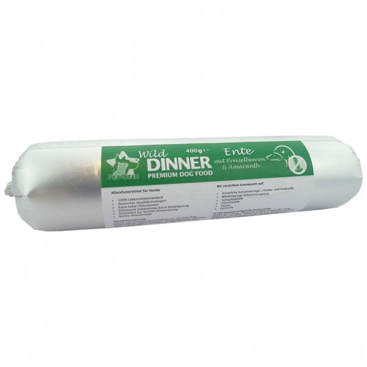 Wild Dinner Gourmet-Wurst Ente mit Preiselbeeren - 400 g
