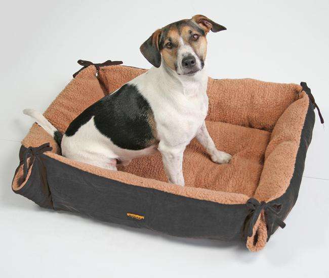 Pet-Star Bett/Kissen NEVADA, 72 cm - Schwarz