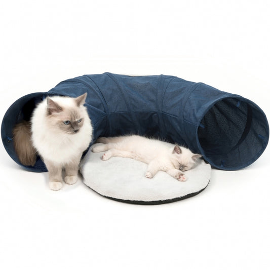 Vesper Katzen-Tunnel - Blau