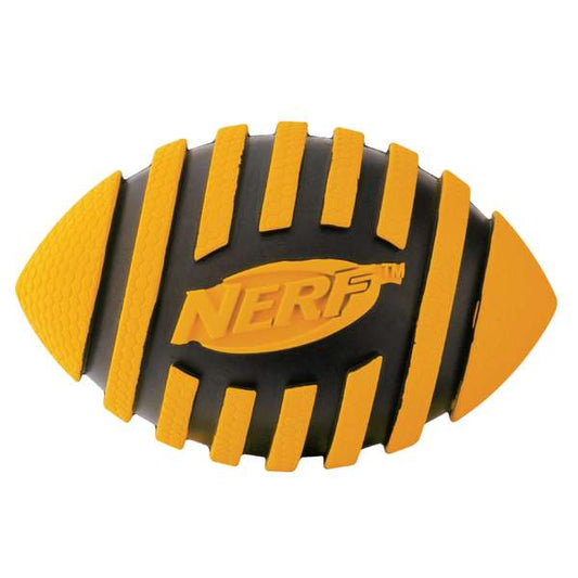 NERF DOG Spiral Squeak Football - M=12,8 cm