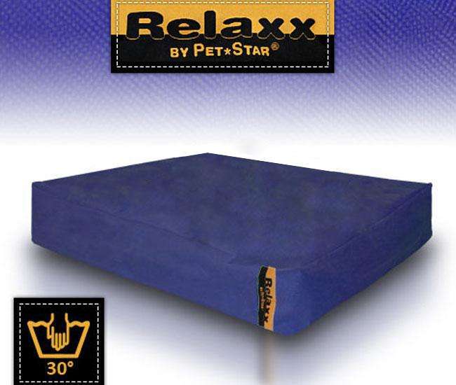 Pet-Star RELAXX Kissen - Eckig, 85 x 125 cm - Dunkelblau