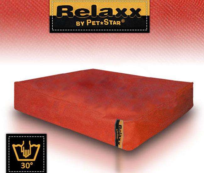 Pet-Star RELAXX Kissen - Eckig, 85 x 125 cm - Rot
