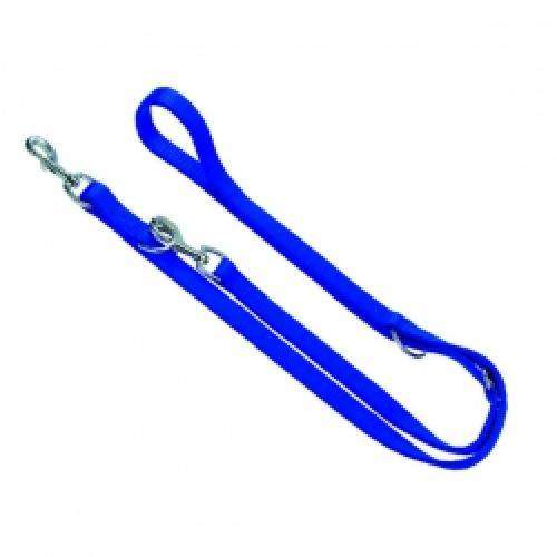 Hunter verstellbare Führleine Ecco Sport blau - XL: 25 mm / 200 cm