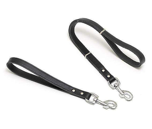 Karlie RONDO Kurzführer genietet - Schwarz - 18 mm, 50 cm