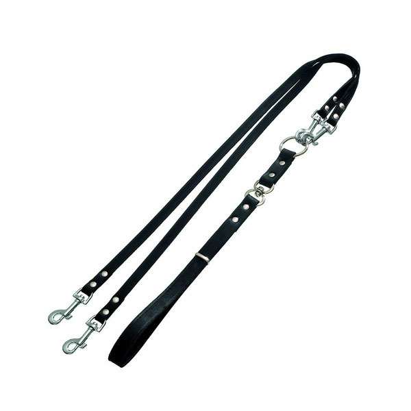 Karlie RONDO Mehrzweck-Koppel - Schwarz - 12 mm, 75 cm